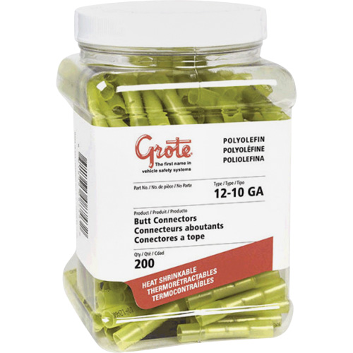  XJ306 Connecteurs bout &agrave; bout en polyol&eacute;fine &agrave; thermor&eacute;tr&eacute;cissement