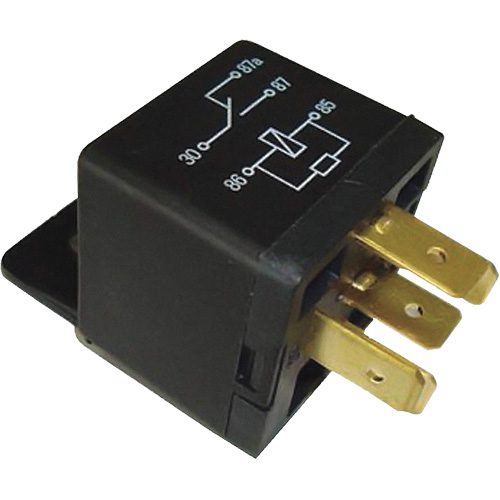  XJ342 Mini relais unipolaire &agrave; une direction avec r&eacute;sistance, Prise, 40 A, 12 V
