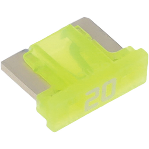 Littelfuse LMIN020.V-LIT LP MINI&reg; Series Automotive Blade Fuse, Cartridge, 20 Amps, 58 V