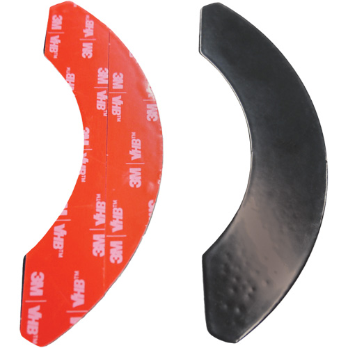 Driver Industrial Safety HE-XBP-MPL Safety Whip&reg; Beacon Adhesive Back Mounting Plates for Non-Metallic Surfaces