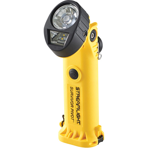 Streamlight 91826 Survivor Pivot&reg; Magnetic Flashlight, LED, 325 Lumens, Rechargeable Batteries