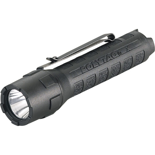 Streamlight 88603 Polytac&reg; X Flashlight, LED, 600 Lumens, CR123A Batteries