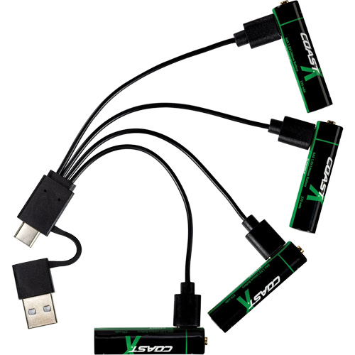 Coast 30985 Zithion-X&reg; AAA Rechargeable Batteries
