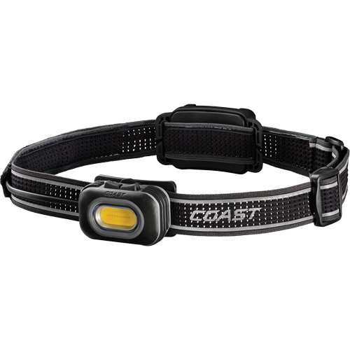 Coast 30936 RL10 Headlamp with Dimmer, LED, 560 Lumens, 2 Hrs. Run Time, AAA Batteries