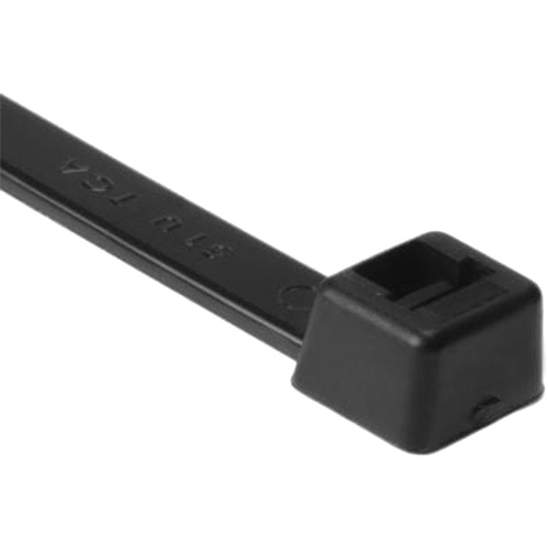Hellermann Tyton Canada T120R0H4 Heavy-Duty Cable Tie, 15" Long, 120 lbs. Tensile Strength, Black