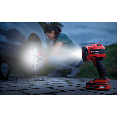 Einhell 4514146 Projecteur &agrave; DEL sans fil 18V (outil seulement), DEL, 2500 Lumens, Piles Rechargeable