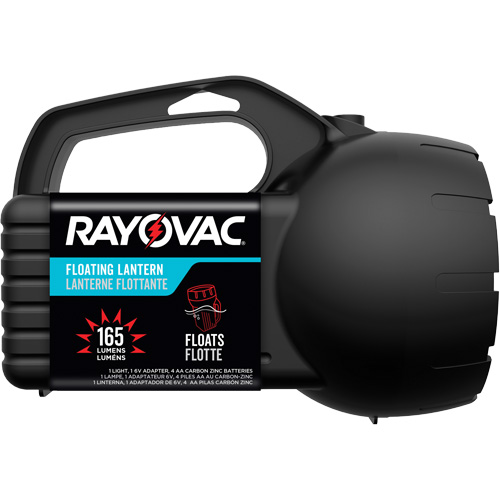 Rayovac ROVBEPLN6V-BTA Ensemble de lanterne flottante, DEL, 165 Lumens, Piles AA
