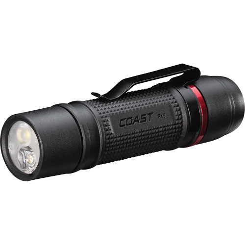 Coast 31454 Lampe de poche &agrave; deux modes d'optique PX9, DEL, 750 lumens, Piles AAA
