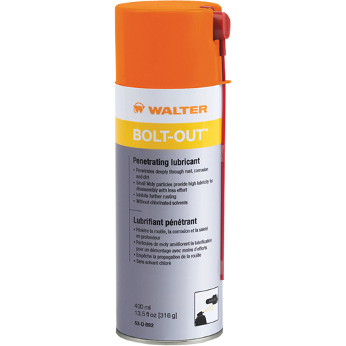 Walter Surface Technologies 53D892 Bolt-Out Penetrating Lubricant, Aerosol Can