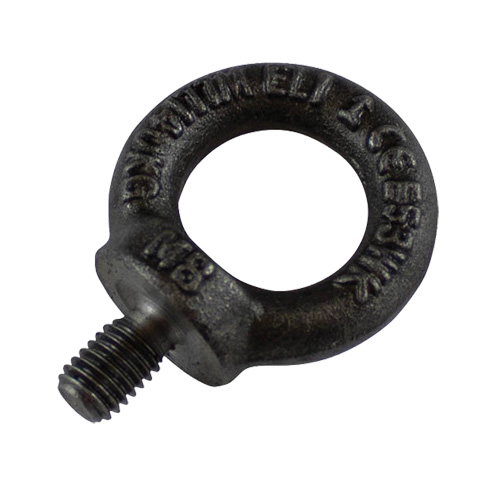 Spaenaur 026-001 Eye Bolt, 1/8" Dia., 1/2" L, Uncoated Natural Finish, 300 lbs. (0.15 tons) Capacity