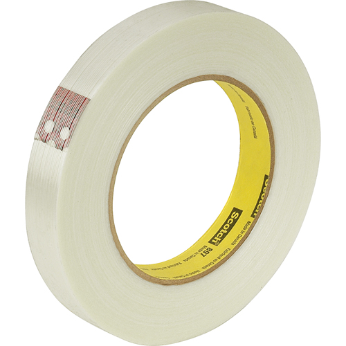 3M Scotch Heavy Duty Filament Reinforced Strapping Tape 3/4 in x 30.5 yds 