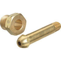 Western Enterprises 15-2 Regulator Nut, Brass/Stainless Steel