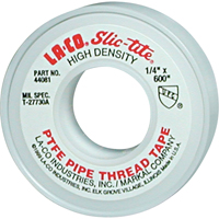 Slic-Tite<sup>®</sup> PTFE Thread Tape, 300" L x 1/2" W, White  434-5030 | TENAQUIP