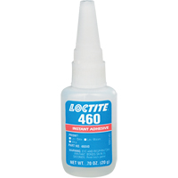 Loctite 135463 Adh&eacute;sif instantan&eacute; Prism 460, Transparent, Bouteille, 20 g
