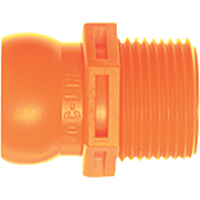 Loc-Line 61505 NPT Connectors, 1-3/5" L