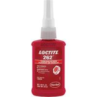 Loctite 135374 Compos&eacute; de blocage 262, Rouge, &eacute;lev&eacute;, 50 ml, Bouteille