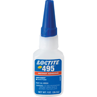Loctite 135467 Adh&eacute;sif instantan&eacute; Super Bonder 495, Transparent, Bouteille, 28,3 g