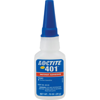 Loctite 135429 Prism 401 Instant Adhesive, Clear, Bottle, 20 g