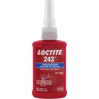 Loctite 1329467 Compos&eacute; de blocage 243 tol&eacute;rant &agrave; l'huile, Bleu, Moyen, 50 ml, Bouteille