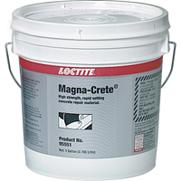 Loctite 235572 Produit de r&eacute;paration du b&eacute;ton Magna-Crete Fixmaster, Trousse, Gris
