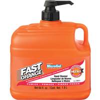 Hand Cleaner, Pumice, 1.89 L, Pump Bottle, Orange  AB351 | TENAQUIP