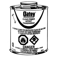 Oatey 31528 Appr&ecirc;t transparent, 946 ml, Canette &agrave; dessus brosse