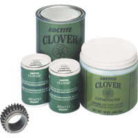 Clover™ Silicon Carbide Grease Mix, 220 Grit, Silicon Carbide, 1 lb.  AB895 | TENAQUIP