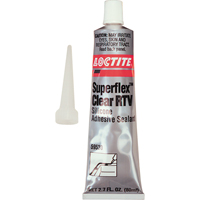 Loctite 160809 Scellant adh&eacute;sif &agrave; la silicone Superflex RTV, Tube, Transparent