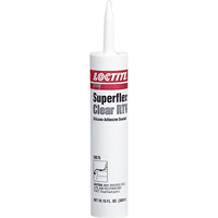 Superflex™ RTV Silicone Adhesive Sealant, Cartridge, White  AC113 | TENAQUIP