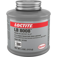 Loctite 234259 Lubrifiant antigrippant &agrave; base de cuivre, 4 oz, Canette &agrave; dessus brosse, 1800°F (982°C) Temp&eacute;rature max.