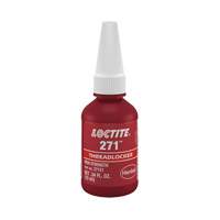 Loctite 135380 Threadlocker 271 , Red, High, 10 ml, Bottle