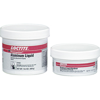 Loctite 235614 Fixmaster&reg; Aluminium Liquid Adhesive, 681 g, Kit, Two-Part, Grey
