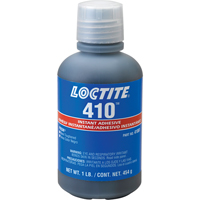 Loctite 135445 Adh&eacute;sif instantan&eacute; 410, Noir, Bouteille, 454 g