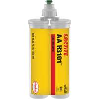 Loctite 2018429 Adh&eacute;sif structural AA H3101, Deux composants, Cartouche double, 400 ml, Blanc