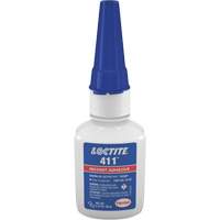 Loctite 135446 Prism 411 renforc&eacute;, Transparent, Bouteille, 20 g