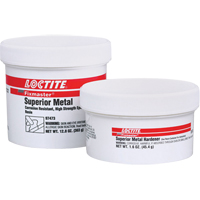 Loctite 209822 Fixmaster&reg; Superior Metal Adhesive, 647 g, Kit, One-Part, Grey