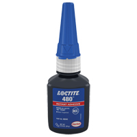 Loctite 135466 Adh&eacute;sif instantan&eacute; 480, Noir, Tube, 20 g