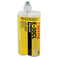 Loctite 237118 E-30CL Glass Bonder Structural Adhesive, 200 ml, Dual Cartridge, Two-Part, Ultra Clear