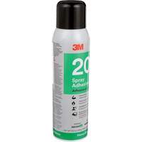 3M 20-20OZ-IND 20 Heavy Duty Spray Adhesive, Clear, Aerosol Can