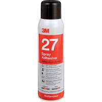 3M 27-20OZ-IND 27 Multi-Purpose Spray Adhesive, Clear, Aerosol Can