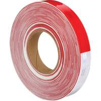 3M™ Diamond Grade™ Marking Tape, 1" W x 150' L, Red & White  AF285 | TENAQUIP