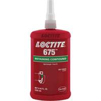 Loctite 135533 Compos&eacute; de blocage Loctite 675, 250 ml, Bouteille, Vert
