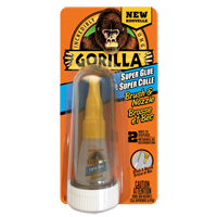 Super Glue Brush & Nozzle, 10 g, Bottle, Clear  AF412 | TENAQUIP