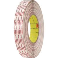 3M 476XL-1/2X360 Double-Coated Tape, Polypropylene, 13 mm (1/2") W x 110 m (360') L, 6 mils Thick