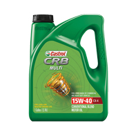 Castrol 15AF66 CRB MULTI&reg; 15W40 Motor Oil, 3.78 L, Jug