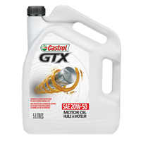 Castrol 000143A GTX&reg; 10W50 Motor Oil, 5 L, Jug