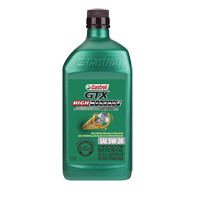 Castrol 0001838 GTX&reg; HIGH MILEAGE 5W20 Motor Oil, 1 L, Bottle