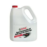 Castrol 0017431 2-Cycle Super Snowmobile Oil, 4 L, Jug