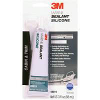 Marine Grade Silicone Sealant, 3 oz., Tube, Clear  AG419 | TENAQUIP