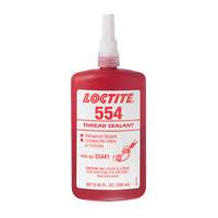 Loctite 231643 554 Thread Sealant, Bottle, 10 ml, -53.89° C - 148.89° C/-65°F - 300°F